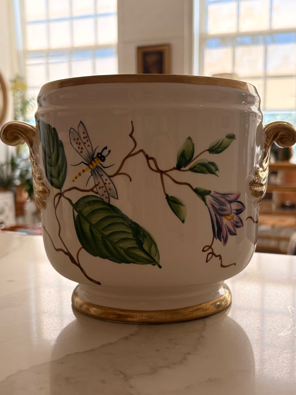 The Mane Lion Made in Italy Cachepot